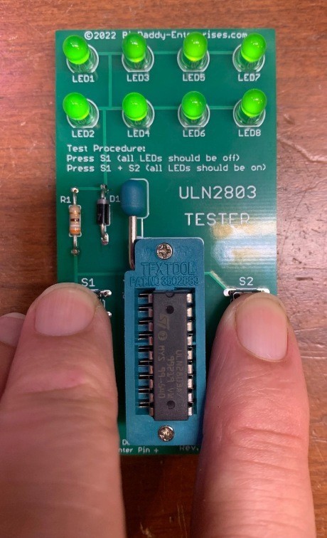 Big Daddy 2803/ULN2803/ULN2803A Transistor Array Tester