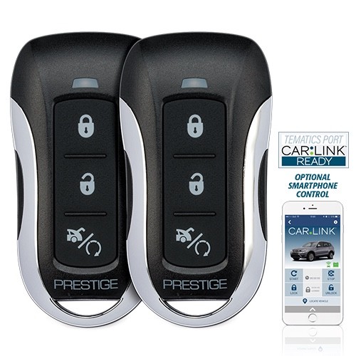 Prestige APS57TM Remote Start Keyless Entry 1-Way 1500-FT Range CAR LINK Ready