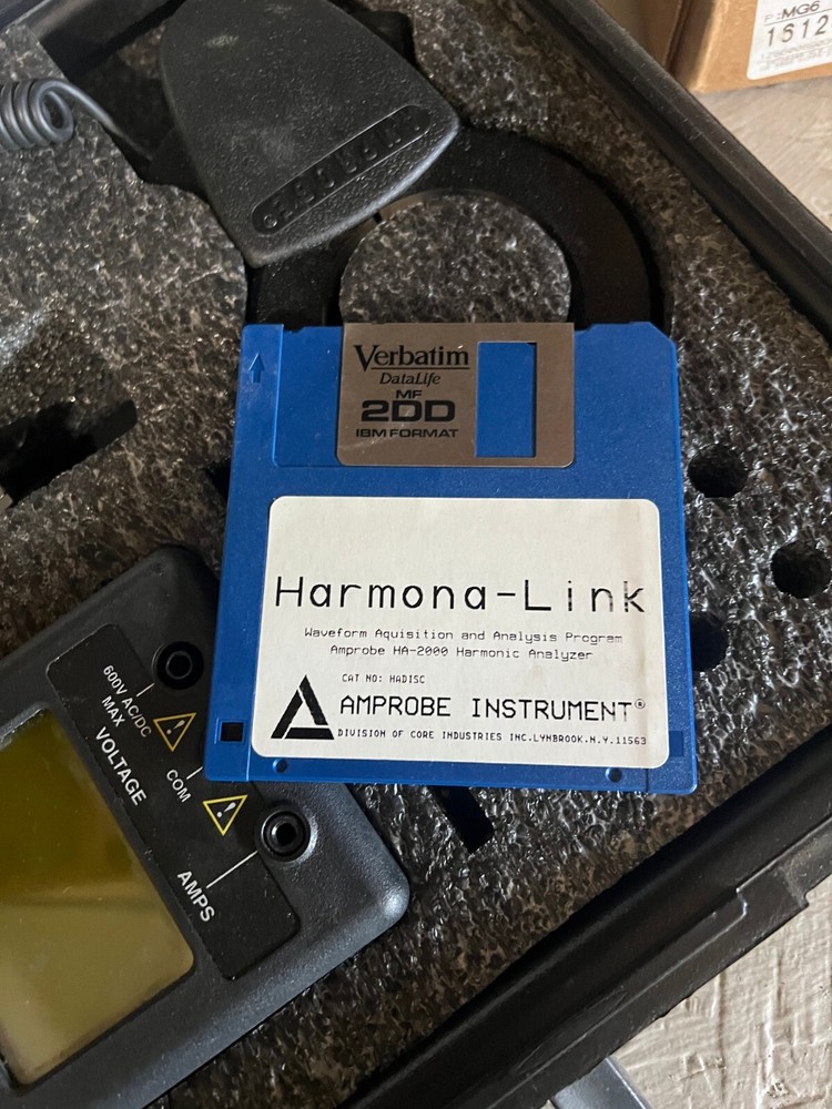AMPROBE HA-2000 HARMONALYZER HARMONIC/POWER ANALYZER