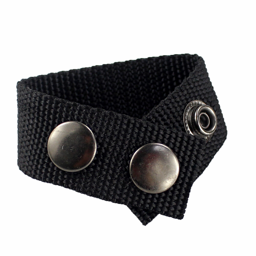 Belt Keeper 4Pcs Nylon Webbing Loop with Double Snaps for Tactical Belt Buckle