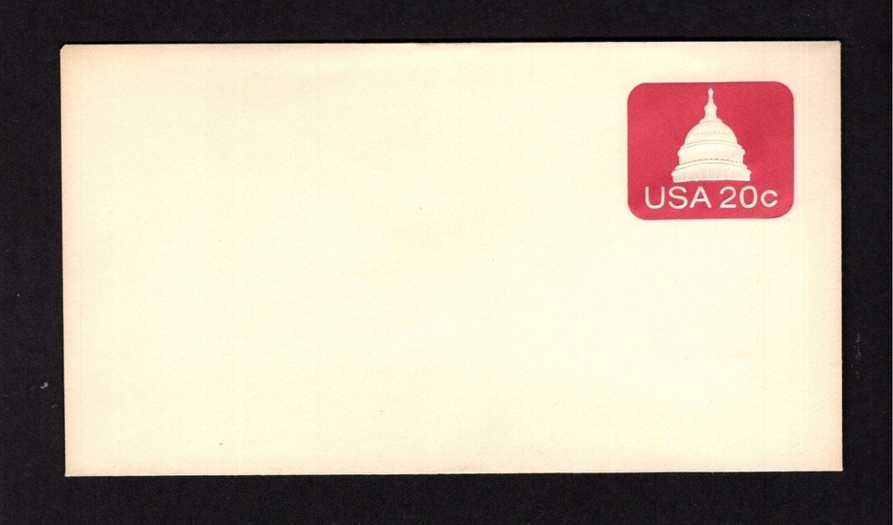 Scott U601 - Prepaid Letter Envelope.   #02 U601