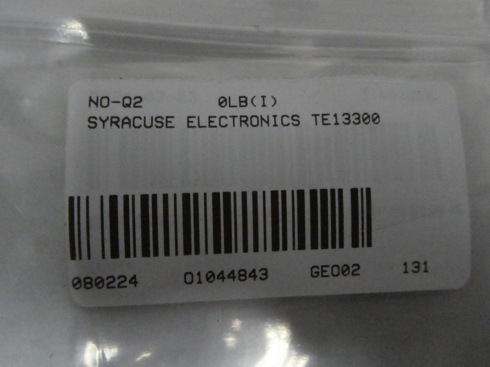 Syracuse Electronics TE13300 Time Delay Relay 24v-dc
