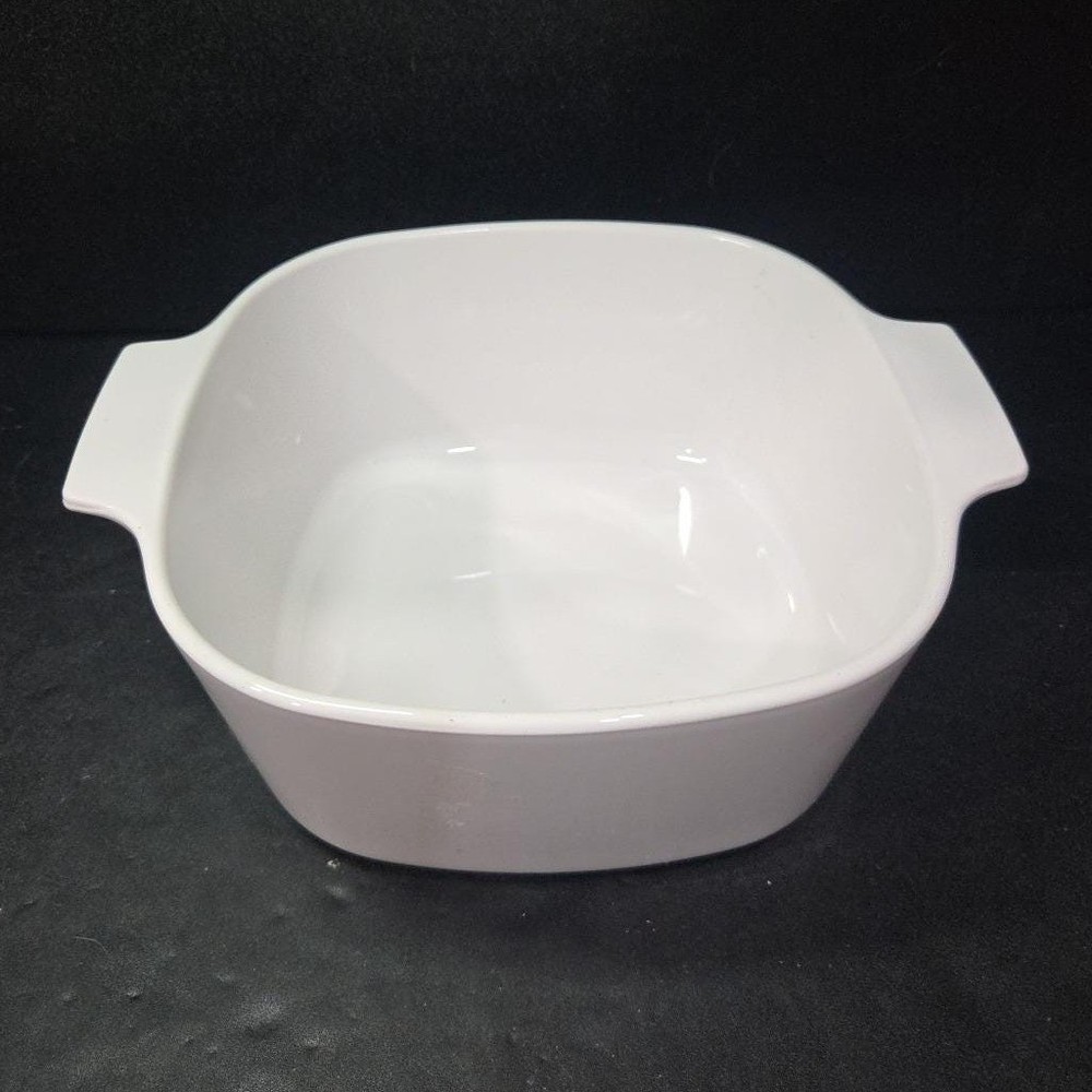 Corning Ware Solid White 3 Quart Casserole Dish A-3-B, Replacement Cookware, Lid
