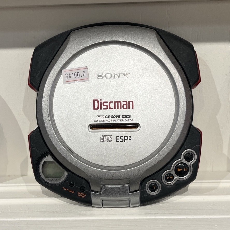 RARE Sony Discman D-EG7 CD Player