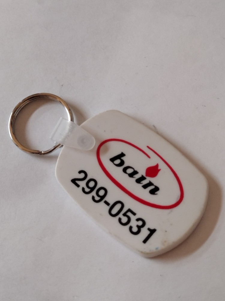 Bain Promo Advertising Keyring