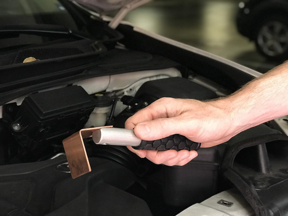 Copper Welding Spoon Welders Helper Welding Tool 3 Plate Set, Flat/Curved/Angle