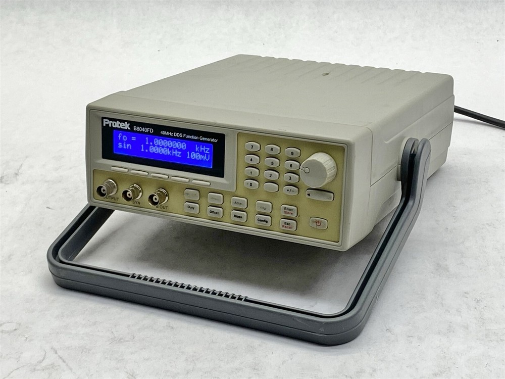 Protek B8040FD 40MHz Direct Digital Synthesis DDS Function Generator