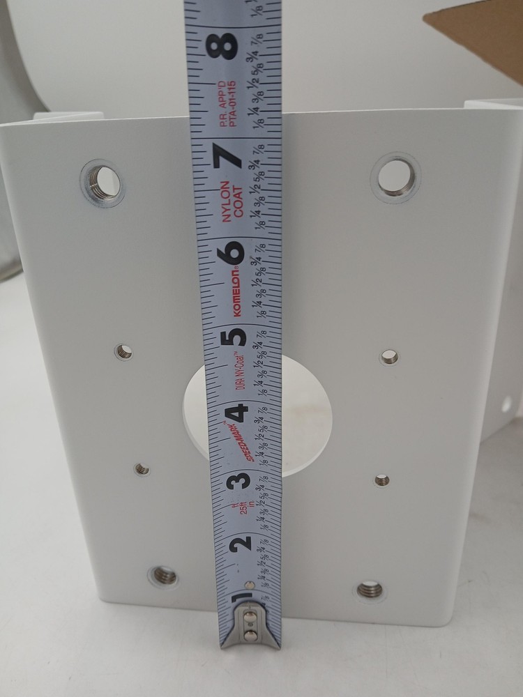 Hanwha Vision SBP-300KMW1 Corner Mount White Security Camera Bracket Mount