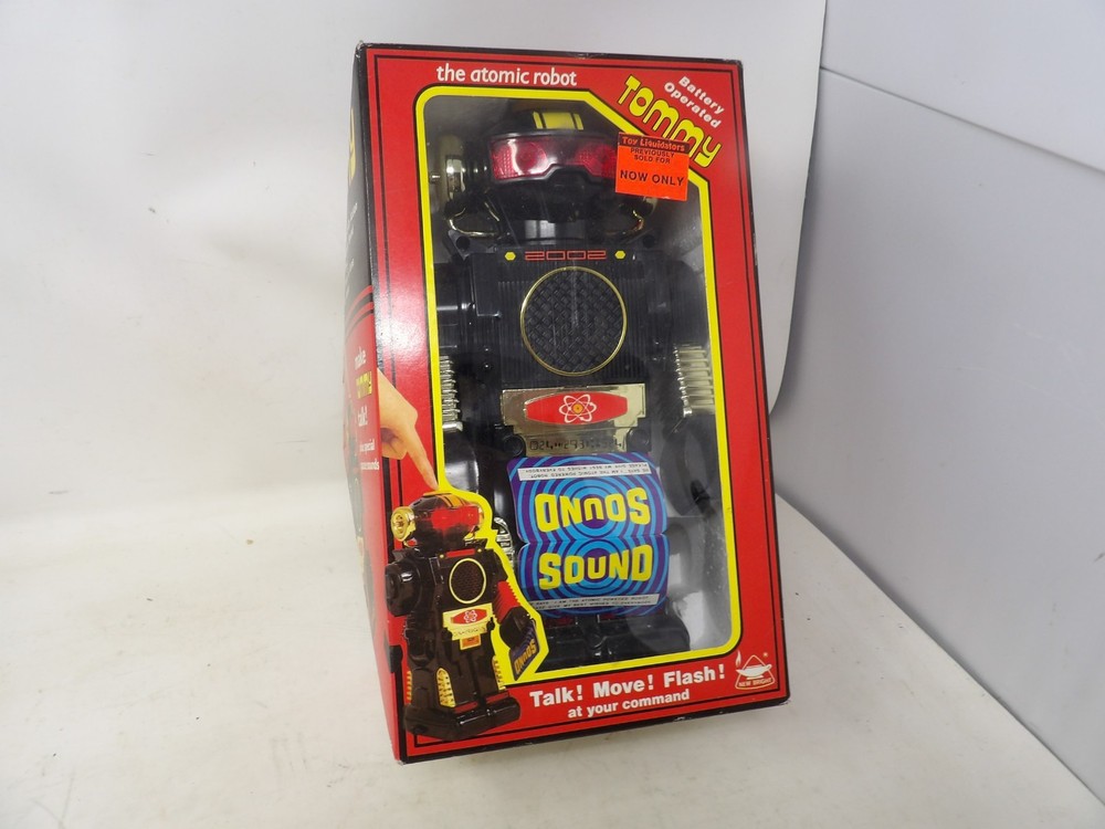 1980 The Atomic Robot Tommy Black Version
