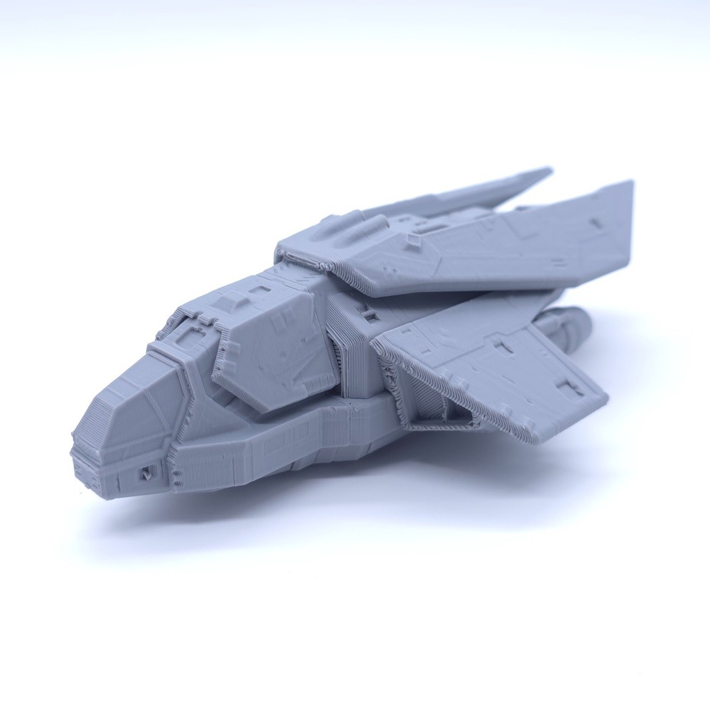 Diamondback - 1", 3", 6" or 12" Model - Custom Space Ship Sci-Fi Elite