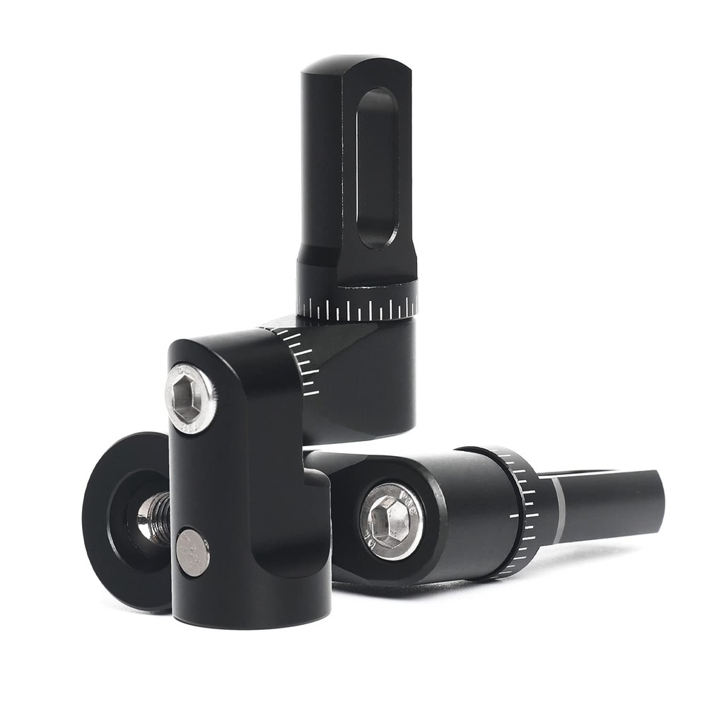 Single Side Adjustable V-Bar Mount Bow Stabilizer Quick Disconnect Rod for Co...