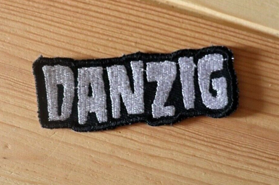 DANZIG Patch Iron/Sew on Embroidered Small Samhain Misfits