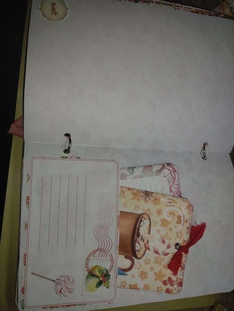 Gingerbread Junk Journal USA Seller Scrapbook