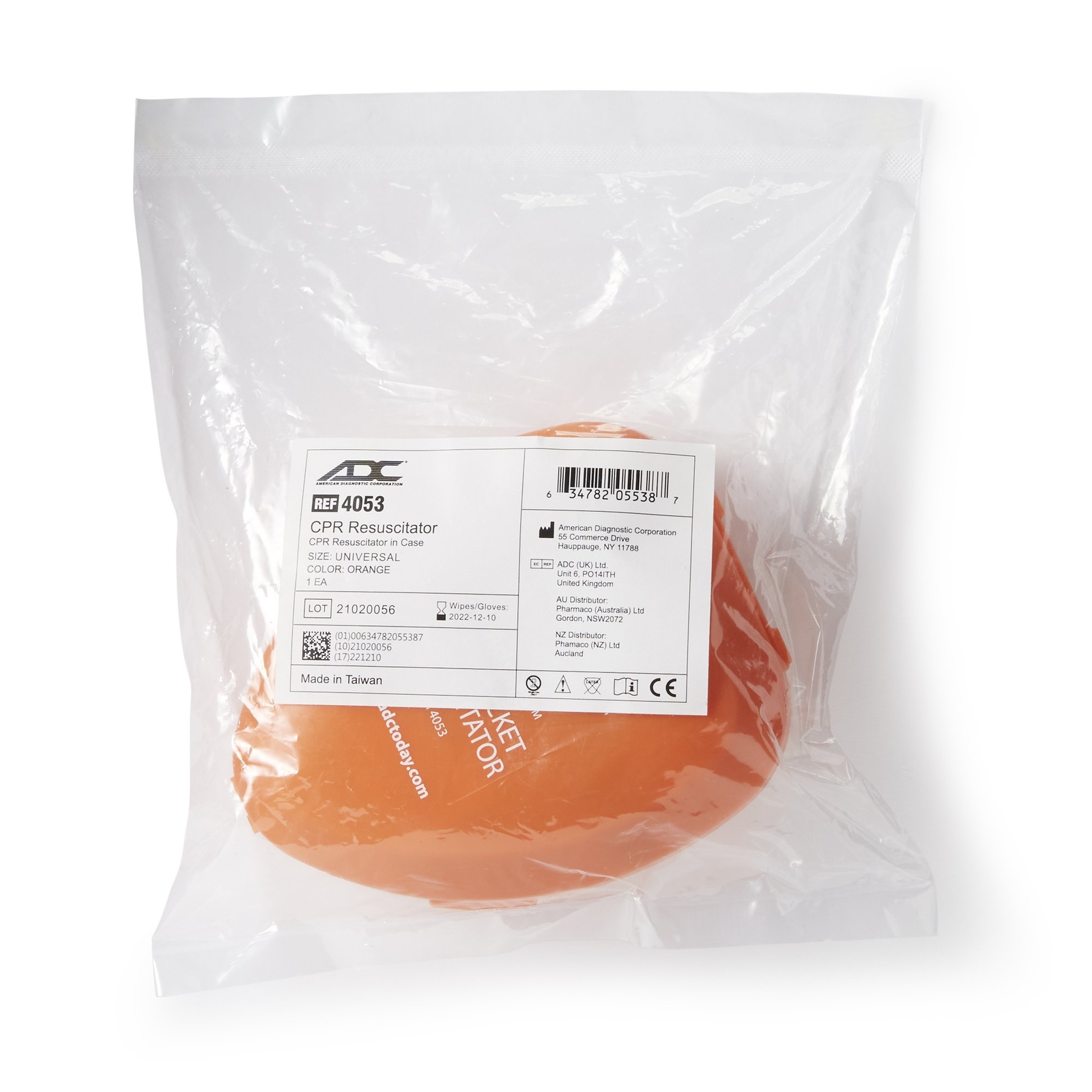 Adsafe Adult / Child CPR Resuscitation Mask