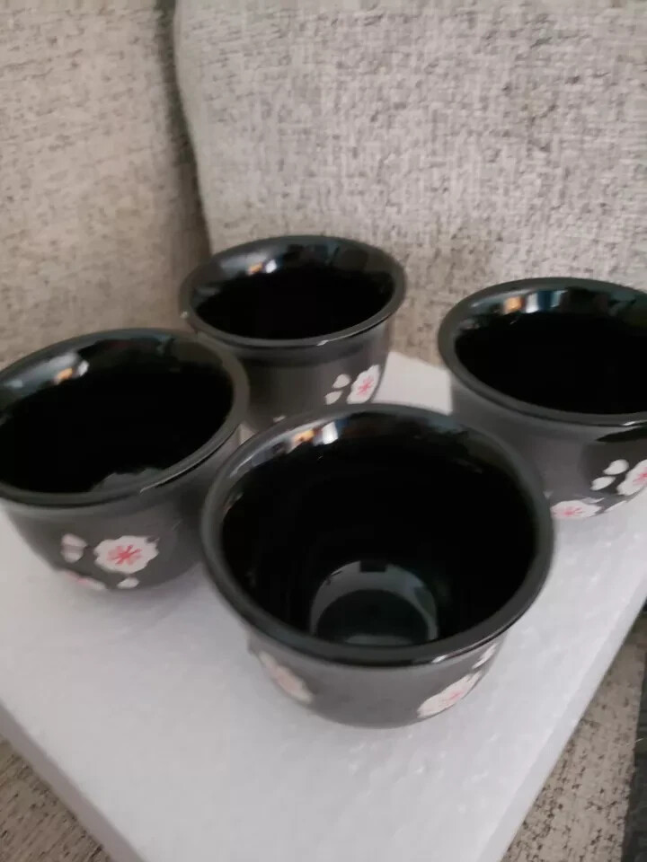 Ceramic Tea Cups, Nikko Collections, Cherry Blossom Design