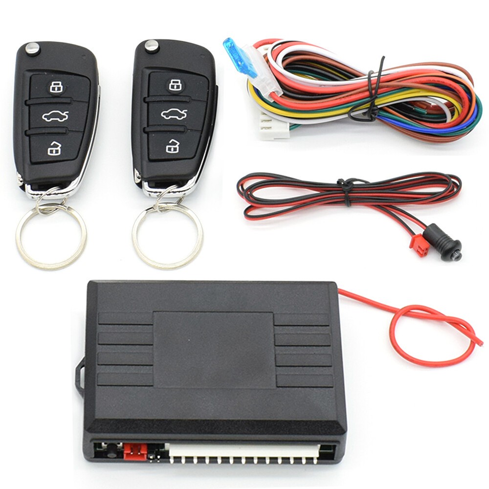 Universal Car Remote Central Kit Door Lock Locking Keyless Entry System DC 12V