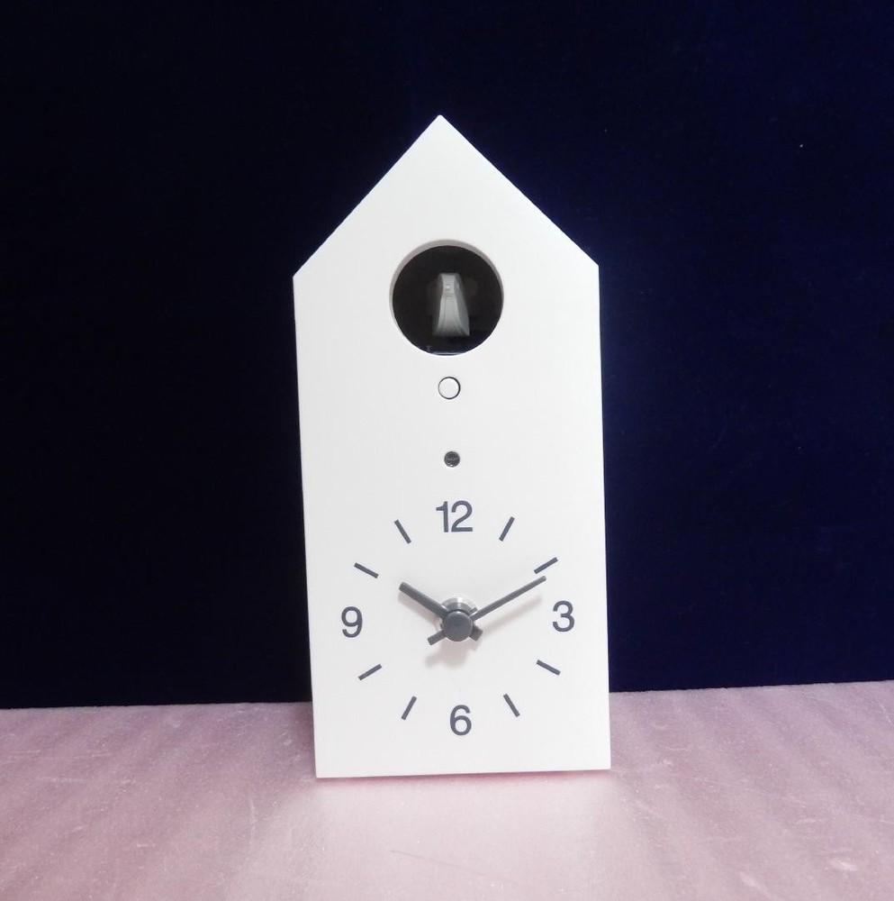 MUJI Cuckoo Clock Small White-19