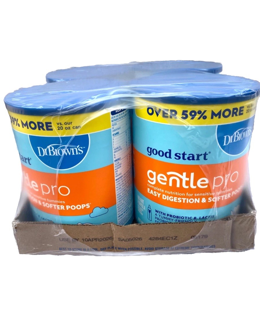 2 Good Start Dr. Brown’s Gentle Pro Baby Powder For Sensitive 32 Oz