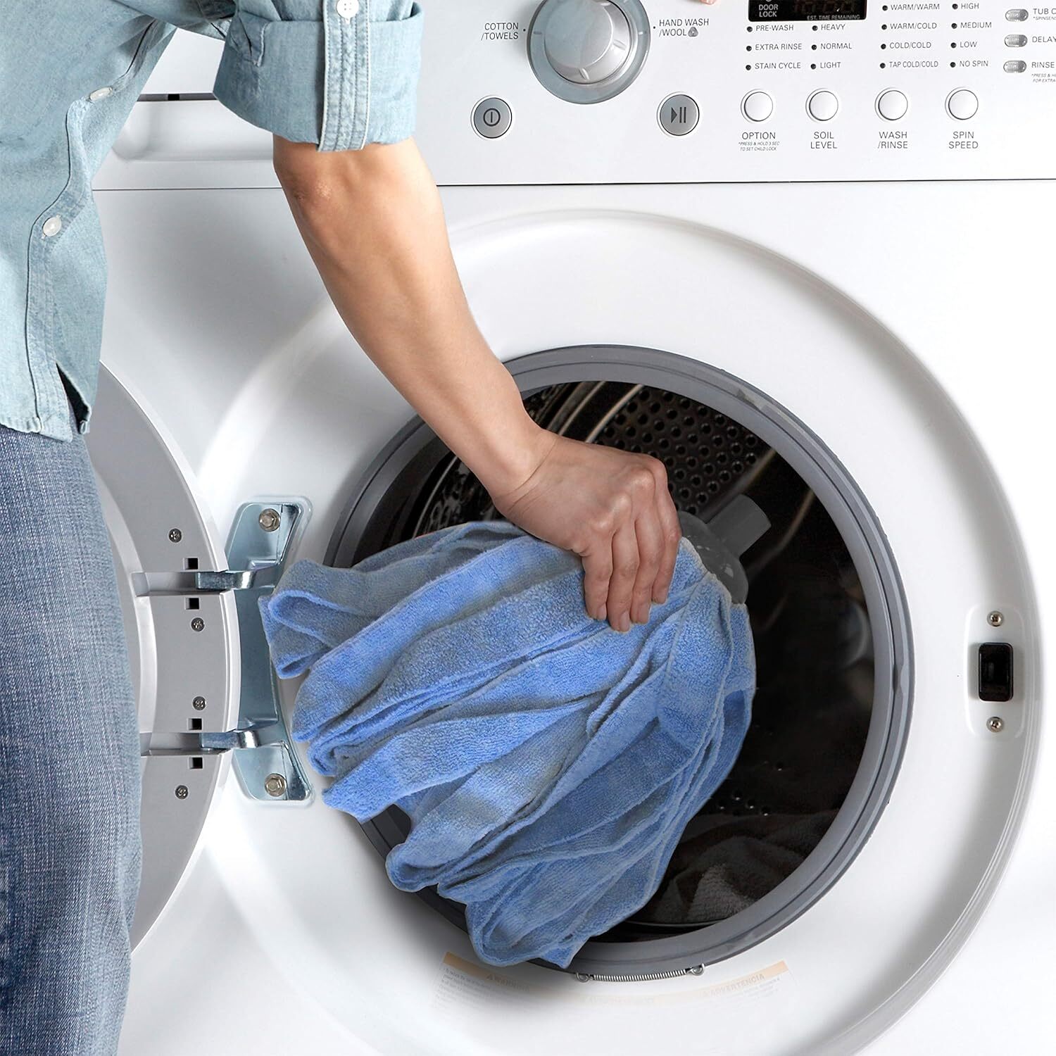 O-Cedar Microfiber Cloth Mop Refill, Blue 1 Count (Pack of 1),