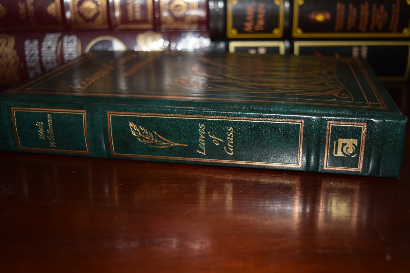 Leaves of Grass by Walt Whitman New Leather Bound Collectible Hardcover Gift
