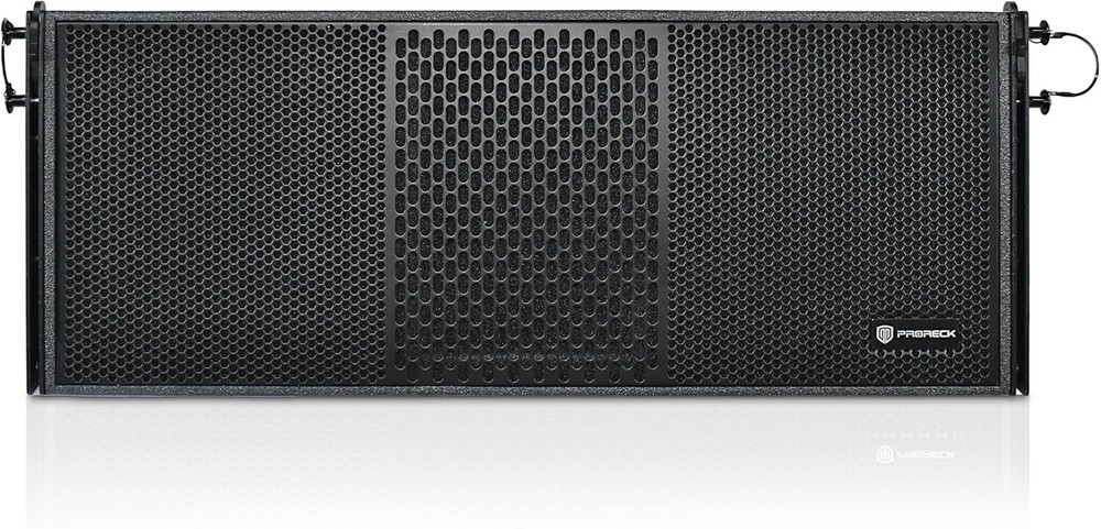 PRORECK Dual 10 inch Full Range 5000W P.M.P.O Powered Line Array Speaker