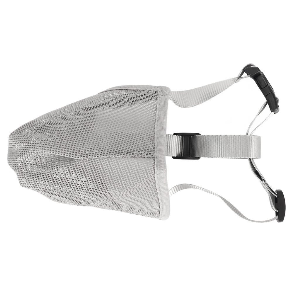 Dog Muzzle Breathable Adjustable Prevent Biting Chewing Pet Mesh Muzzle
