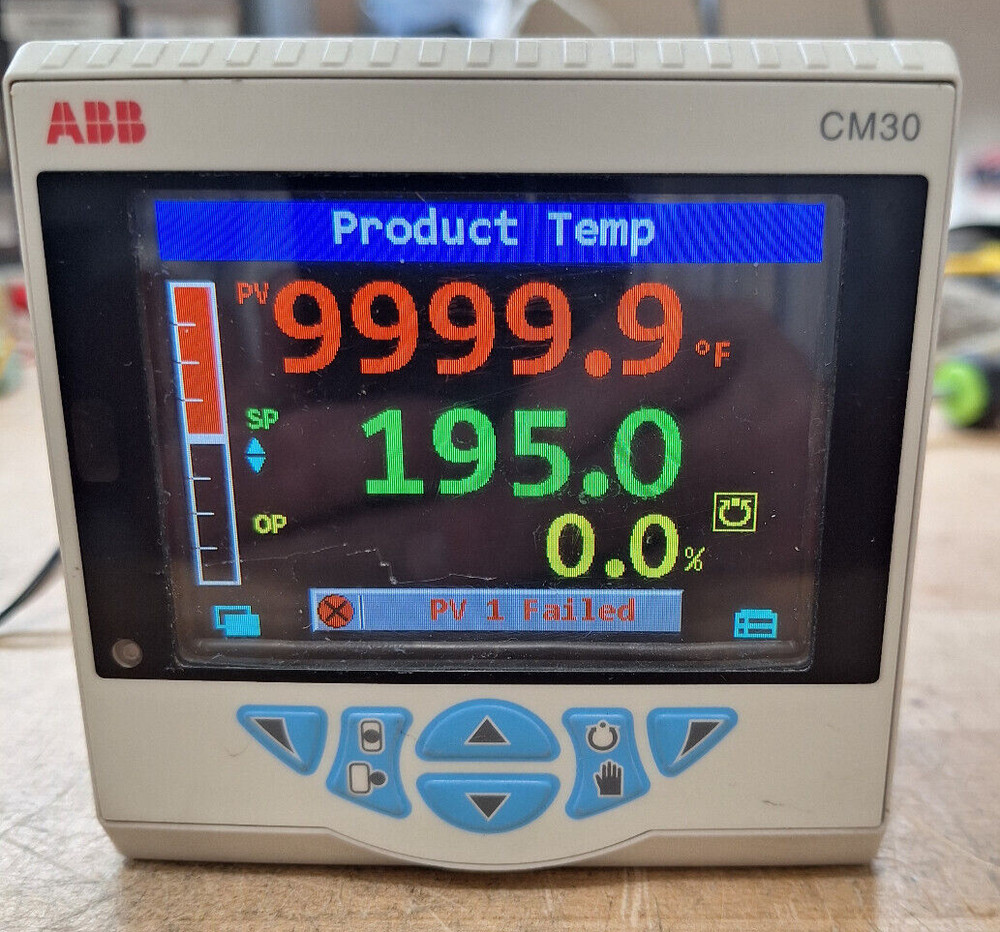 ABB CM30/0S0S1E0/STD ControlMaster CM30 Controller Used