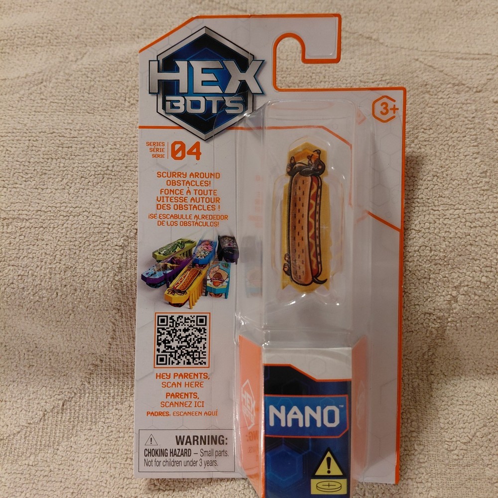 Hex Bots Bundle #2 Includes One Nano Flash & 2 Nano Micro Robots Series 04 New