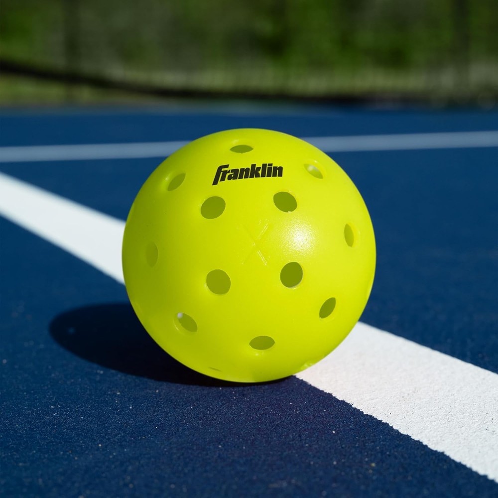 X-40 Outdoor Pickleballs - Durable & Precision Designed - Optic Yellow