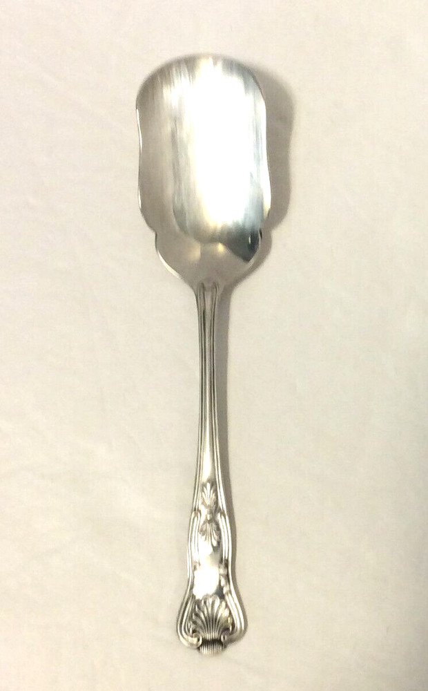 Leonard Silver Plate Japan Sugar Scoop Spoon 6-5/8" Long