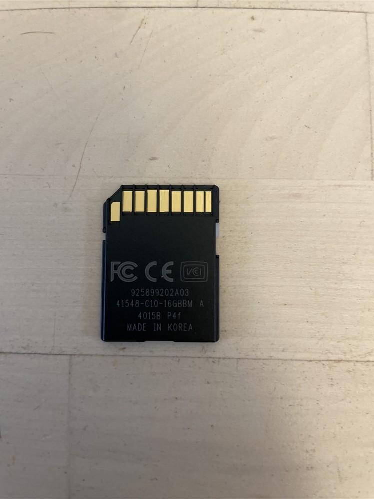 2016 KIA SOUL EV NAVIGATION SD CARD MAP MEMORY OEM 96554-E4303 2016 2017 Optima