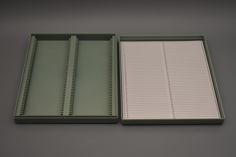 Microscope Slide case box contain  100 Slide