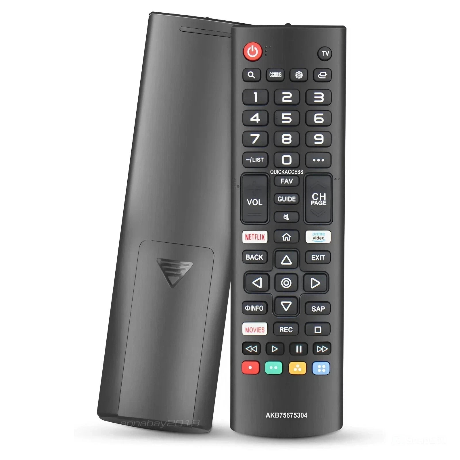 LOT New AKB75675304 TV Remote Control Replacement For All LG Smart TV LCD LED 4K