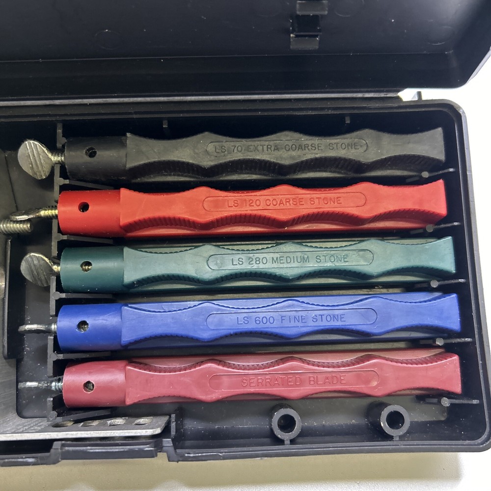 Lansky Deluxe 5-Stone Controlled-Angle Precision Knife Sharpening System