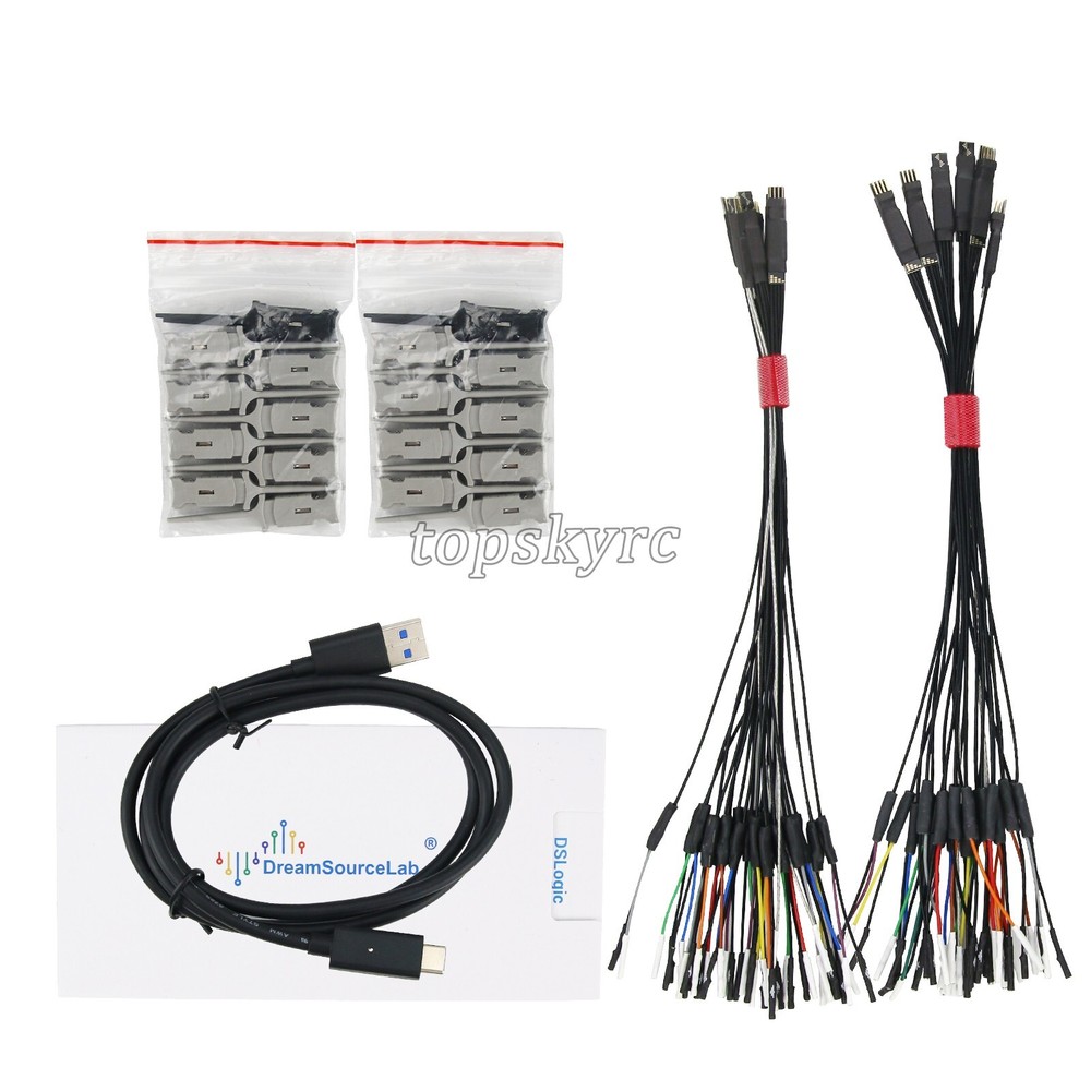 32CH Logic Analyzer 1GHz Sample Rate USB 3.0 5Gbps Maximum DSLogic U3Pro32