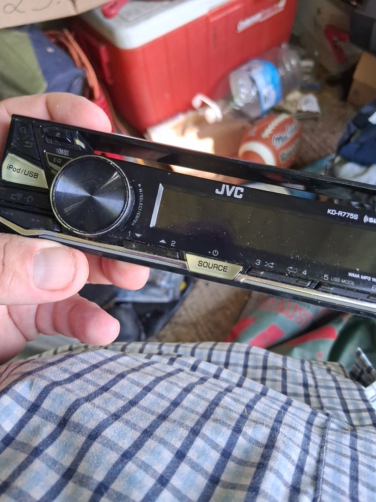 JVC KD-R775S Faceplate