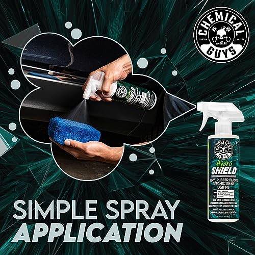 HydroShield Vinyl, Rubber & Plastic Ceramic Shine Coating - Plastic Restorer