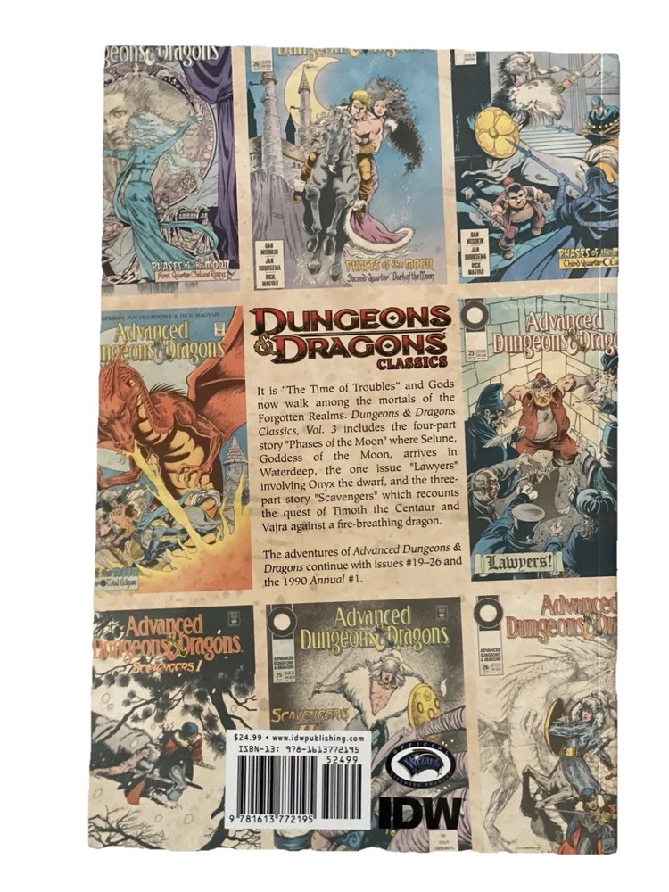Dungeons and Dragons Classics Book Volume 3