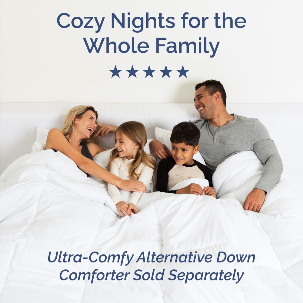 Split King Size 5 Piece Sheet Set Comfy Breathable & Cooling Bed Sheets Set