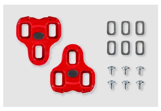 LOOK KEO Road Cleats 9° Float Bicycle Pedal Red