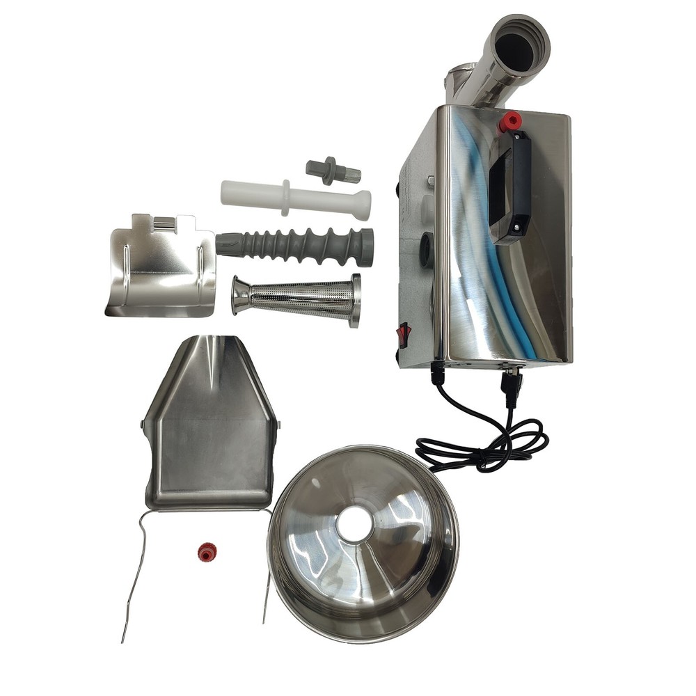 110V Electric Tomato Strainer Milling Strain Press Machine Sauce Macking