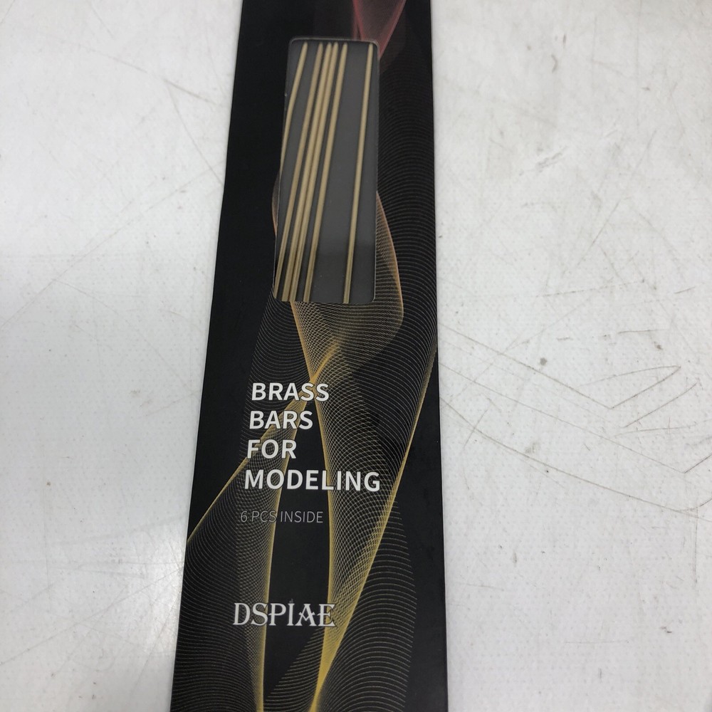 DSPIAE Brass Bars for Modeling BB-15 { 1.5 mm 6 pcs }