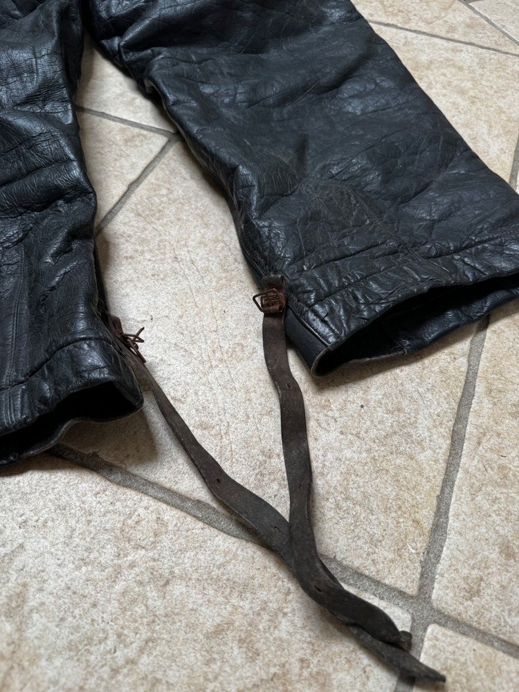 ww2 German leather flyingsuit luftwaffe