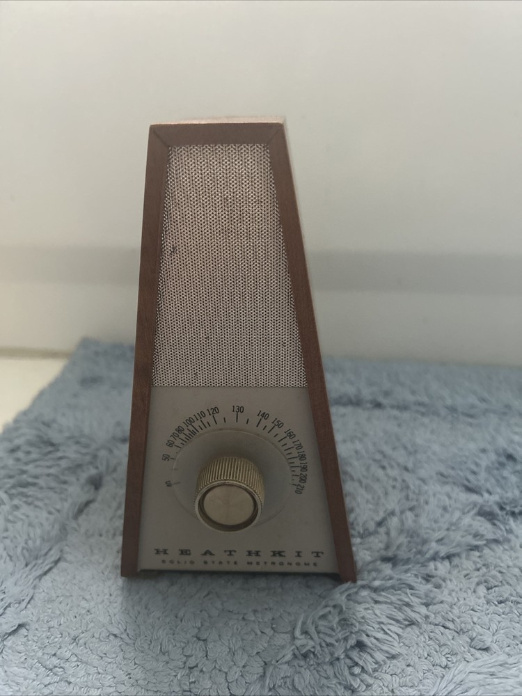 ^^ HEATHKIT SOLID STATE METRONOME MODEL TD-1257 (MAS79)