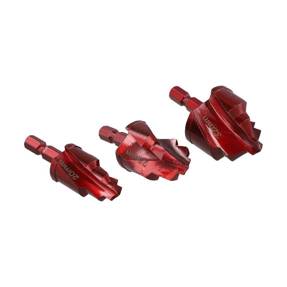 3PCS Three Blade Lifting Drill Set for Reliable PPR Water Pipe Repairs