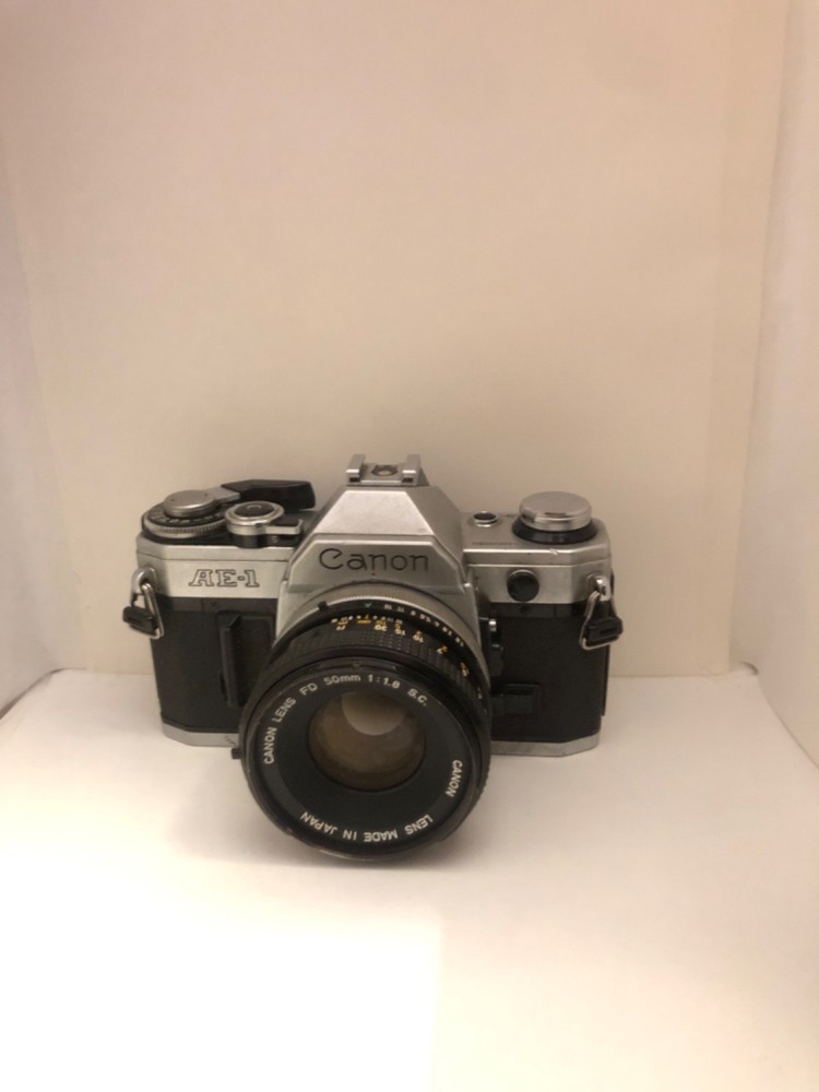Canon ae-1 camera And Basic Lens