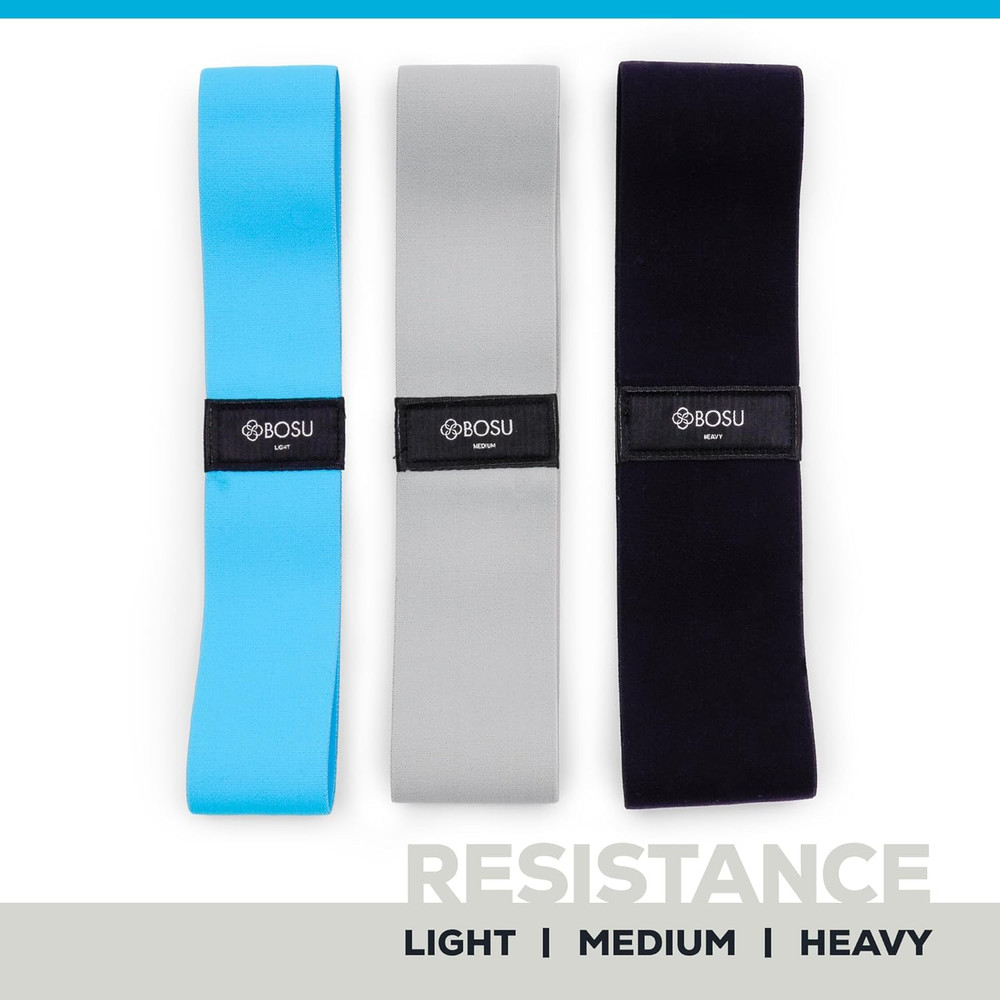 Fabric Resistance Bands (3 Pack), Multi (72-6920)