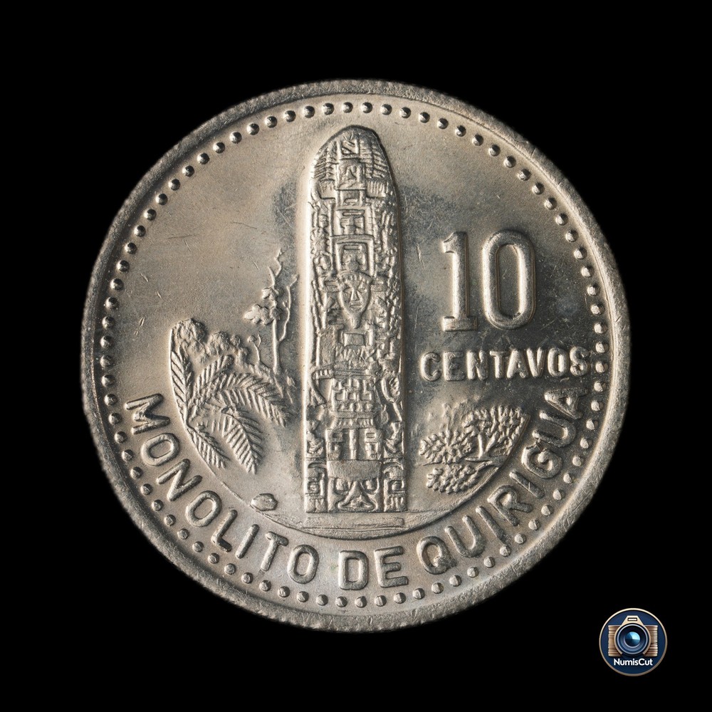 Guatemala - 10 Centavos - 1987