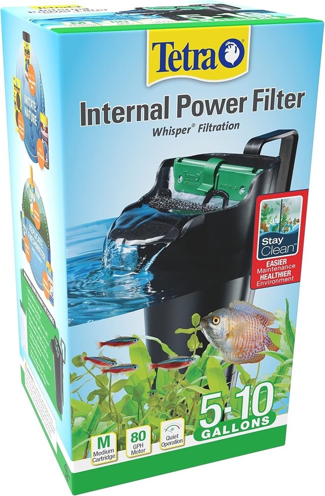 Whisper Internal Power Filter 10i Black