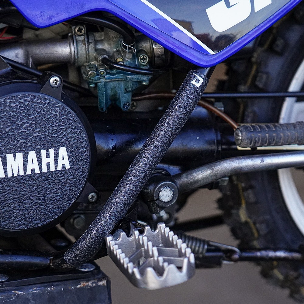Black Frame Guards 1983-2025 Yamaha PW50 Grip Tape Protectors PW 50 Zinger